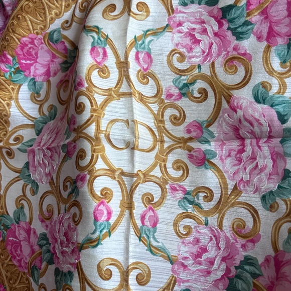 CHRISTIAN DIOR Silk Scarf - Picture 5 of 7